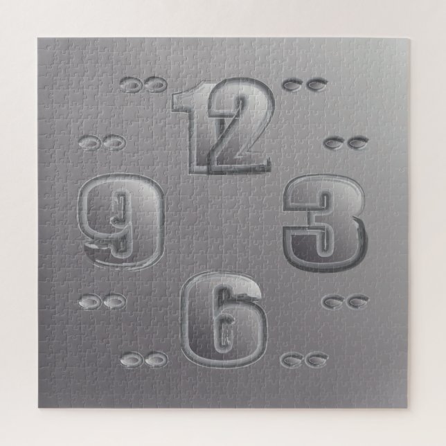 Uhr Puzzle (Vertikal)
