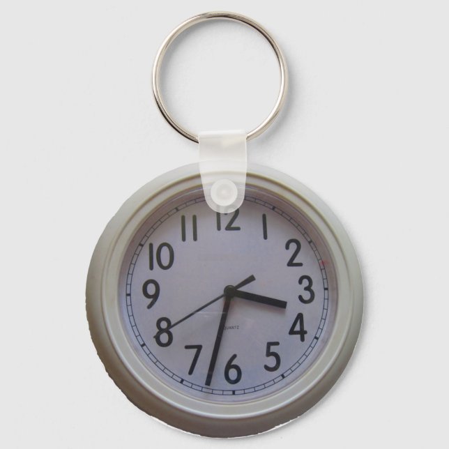 Uhr Schlüsselanhänger (Vorderseite)