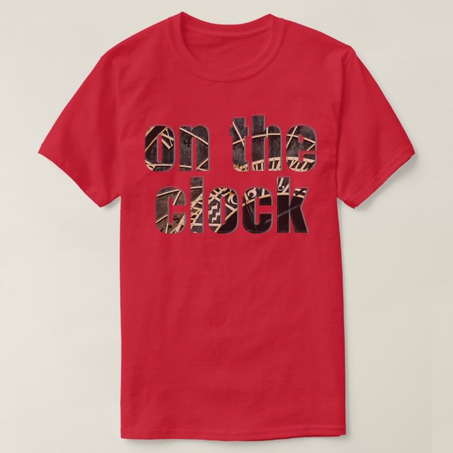 Uhr T-Shirt (Design vorne)
