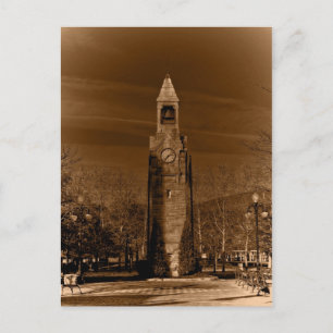 Uhr Tower Corny Postkarte