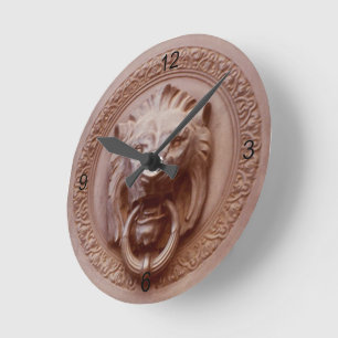 Uhr - Türknauf Löwenkopf