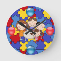 Uhr zur Sensibilisierung für Autismus 4