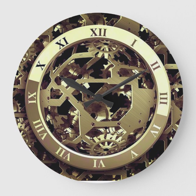 Uhrarbeiten Große Wanduhr (Vorderseite)