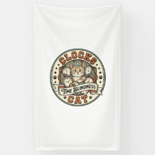 Uhren Zeit Blindheit Katze Uhren Zeit Blindheit Ka Banner