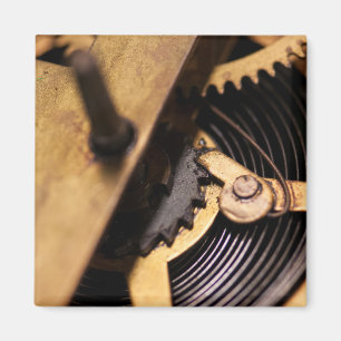 Uhrmechanik Abstrakt Magnet