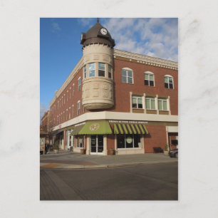 Uhrturm, Downtown Paso Robles, Kalifornien Postkarte