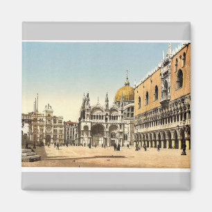 Uhrturm, Markusplatz, Doges' Palace, Piazze Magnet