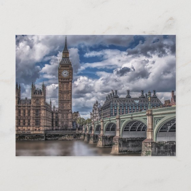 Uhrturm Postkarte (Vorderseite)