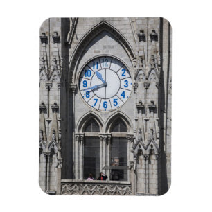 Uhrtürme auf der Nationalbasilika, Ecuador Magnet