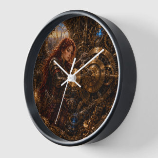 Uhrturmprinzessin repariert die große Uhr