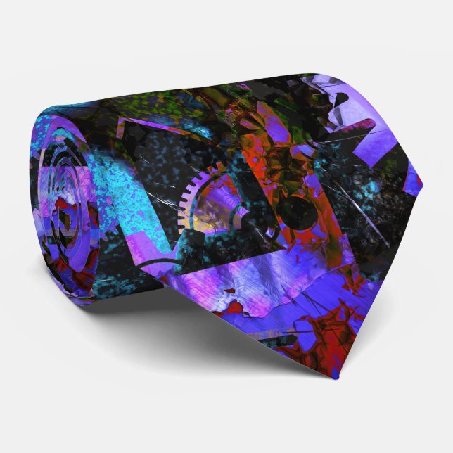 Uhrwerk 4 Krawatte (Gerollt)