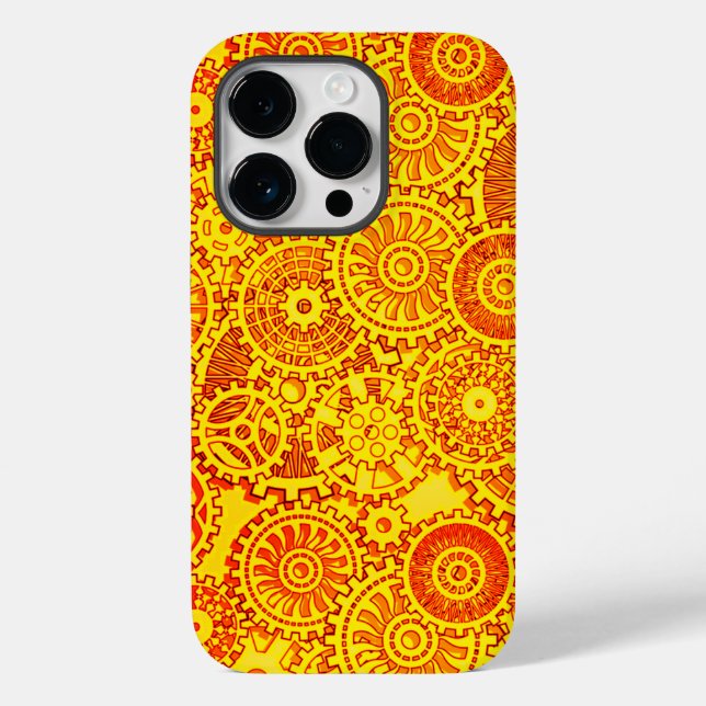 Uhrwerk Case-Mate iPhone Hülle (Rückseite)
