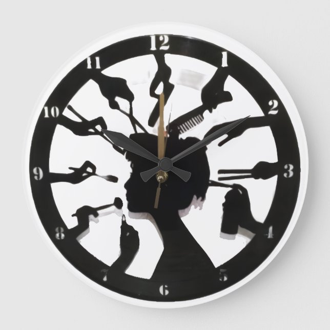 Uhrwerk Große Wanduhr (Vorderseite)