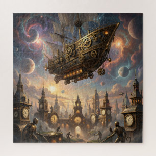 Uhrwerk-Himmel-Rätsel Puzzle