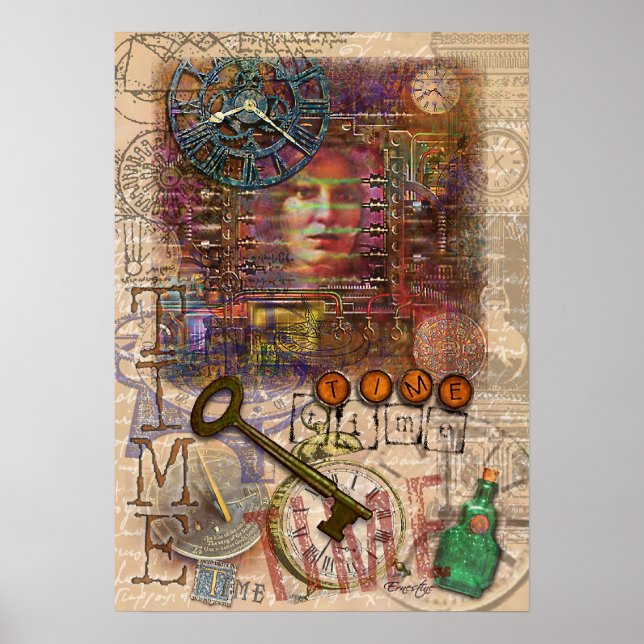 Uhrwerk Poster (Vorne)