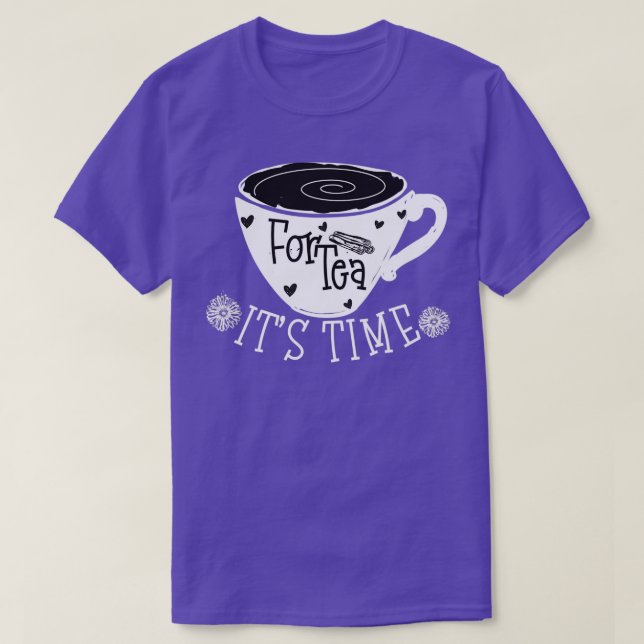 Uhrzeit des Itx27s für Tea-Tee Gerahmt 1 T-Shirt (Design vorne)