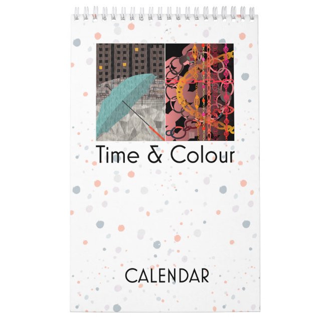 Uhrzeit und Farbkalender Kalender (Titelbild)