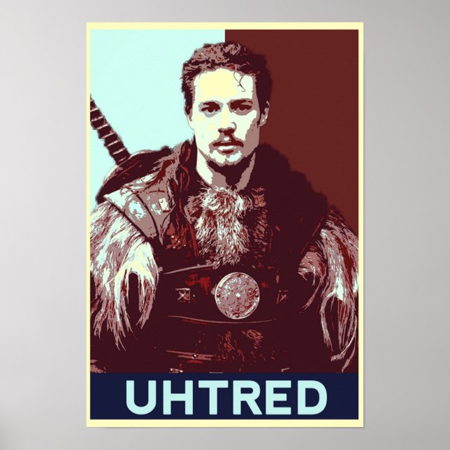 Uhtred of Bebbanburg Pop Art Poster (Vorne)