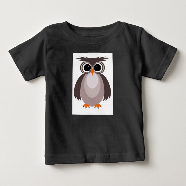 Uhu Baby T-shirt (Vorderseite)