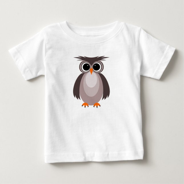 Uhu Baby T-shirt (Vorderseite)