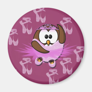 Uhu Ballerina - Glitzer Magnet
