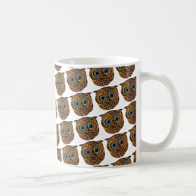 Uhu Kaffeetasse (Rechts)