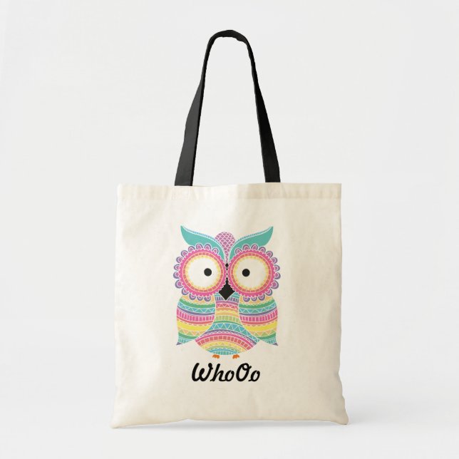 Uhu Tote Tasche (Vorne)