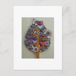 Uhusbaum Postkarte