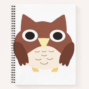 Uhusmalerei Notizbuch