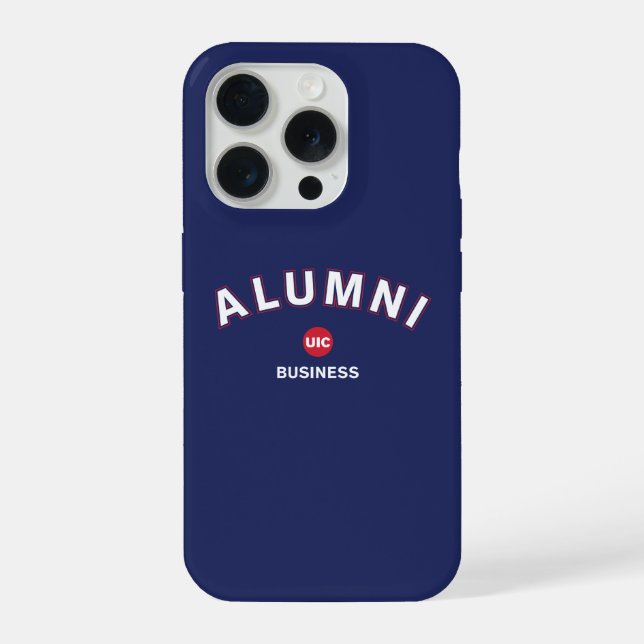 UIC Business Alumni iPhone Hülle (Rückseite)