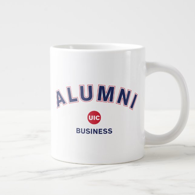 UIC Business Alumni Jumbo-Tasse (Rechts)