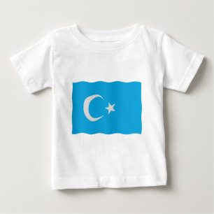 Uigurische Flagge Baby T-shirt