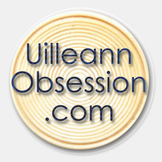 UilleannObsession.com Round Aufkleber (Vorderseite)