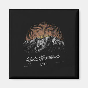 Uinta Berge Utah Wandern Vintag 1 Magnet