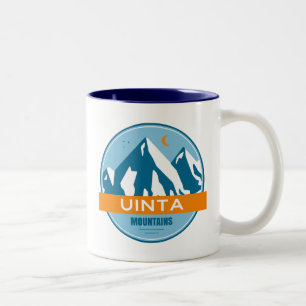 Uinta Mountains Utah Zweifarbige Tasse
