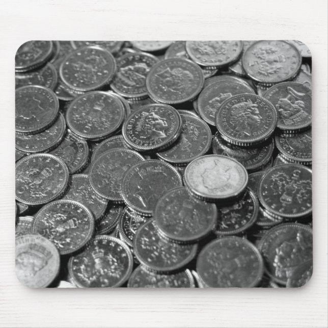 UK 5-Pence-Stückmünzen Mousepad (Vorne)