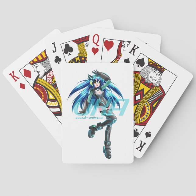 UK Anime Network Playing Cards Spielkarten (Rückseite)