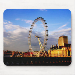 UK Beautiful LONDON EYE Scenery  Mousepad