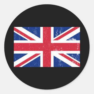 UK British Großbritannien England Runder Aufkleber