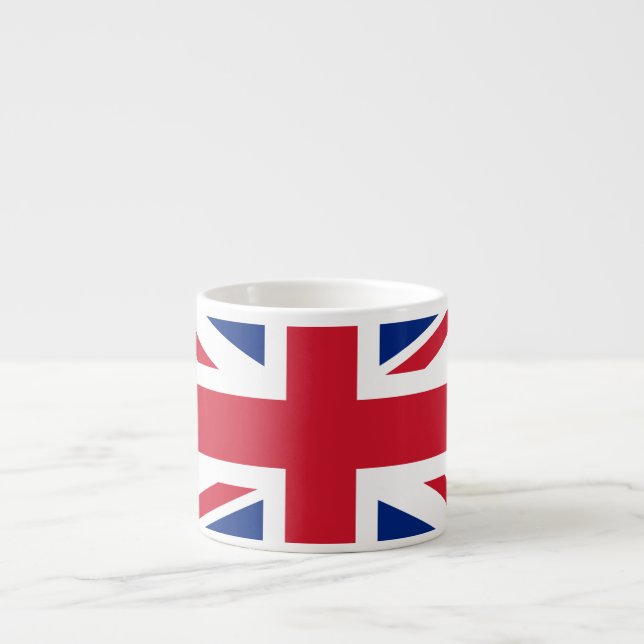 UK British Union Jack Flag Espressotasse (Vorderseite)