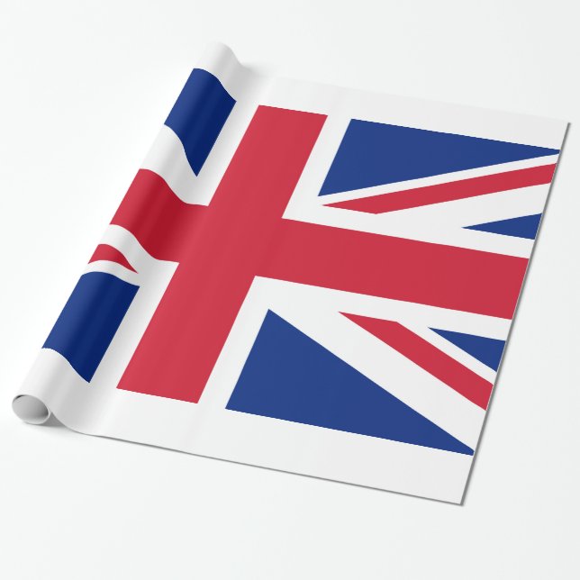 UK British Union Jack Flag Geschenkpapier (Ungerollt)