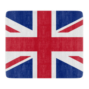 UK British Union Jack Flag Schneidebrett