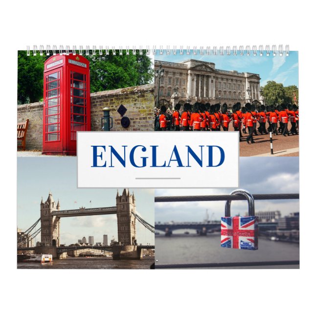UK Calendar England Kalender LandmarkKalender (Titelbild)