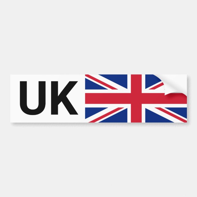 UK Car Sticker & Britische Reisen ins Ausland /dec Autoaufkleber (Vorne)