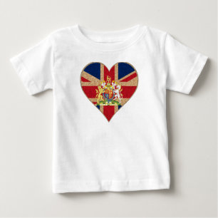 UK COA Heart Baby T-shirt