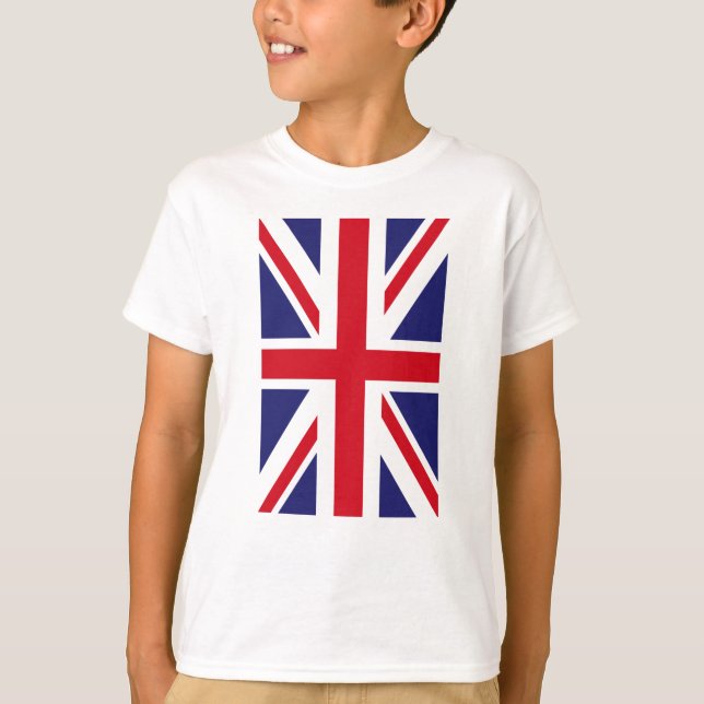 UK Flag Großbritannien Flaggenunion Jack United T-Shirt (Vorderseite)