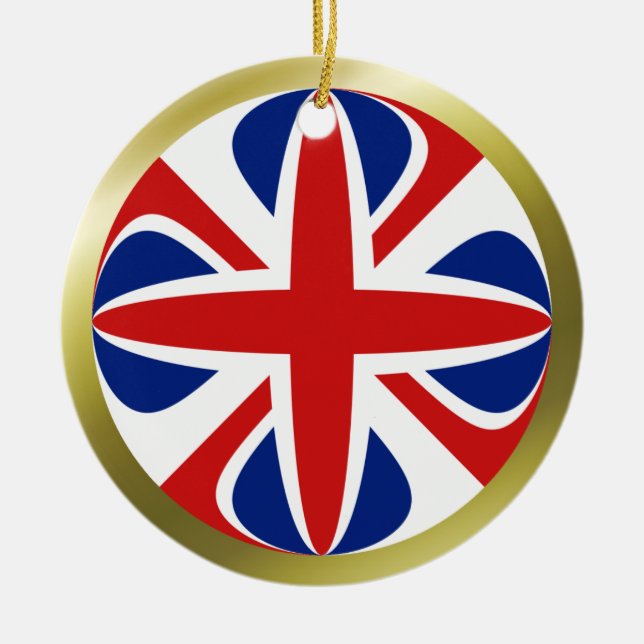 UK Flag Ornament (Vorne)