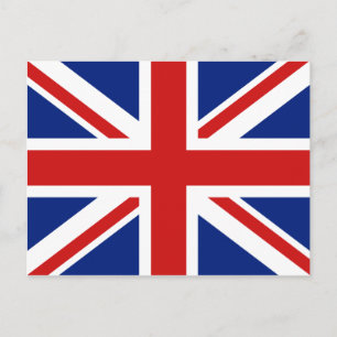 UK Flag Postkarte