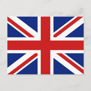 UK Flag Postkarte