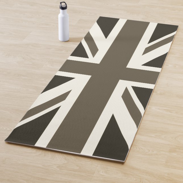 UK flag - sepia Yogamatte (Beispiel)